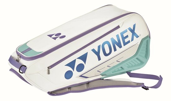 Yonex BA02326EX Expert Racquet Bag (6 Pcs) White/Pale Blue (552)