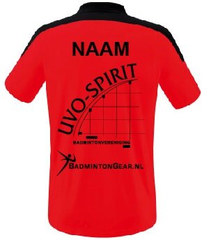 UVO-Spirit Shirt Rood