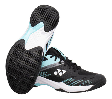 Yonex SHB-Cascade Accel Wide Black/Ice Blue (SHBCA1EX Black/Ice Blue)