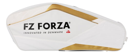 FZ Forza Racket Bag Tour Line (15 Pcs) White/Gold (1002 White)