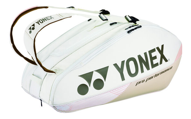 Yonex BA92429EX Pro Racket Bag (9 Pcs) Sand Beige (194)