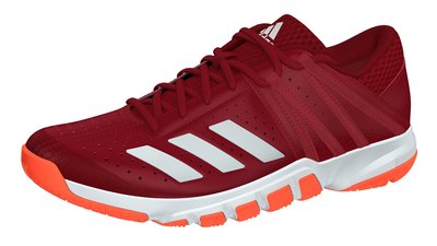 mens red and white adidas